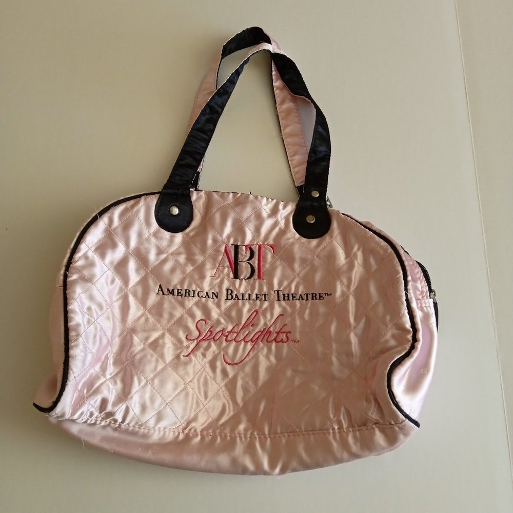Lite Pink American Ballet Theatre Spotlights carry bag girl cute